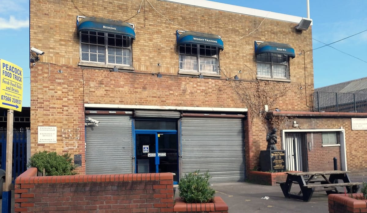 Legendary Peacock gym-East London Canning Town