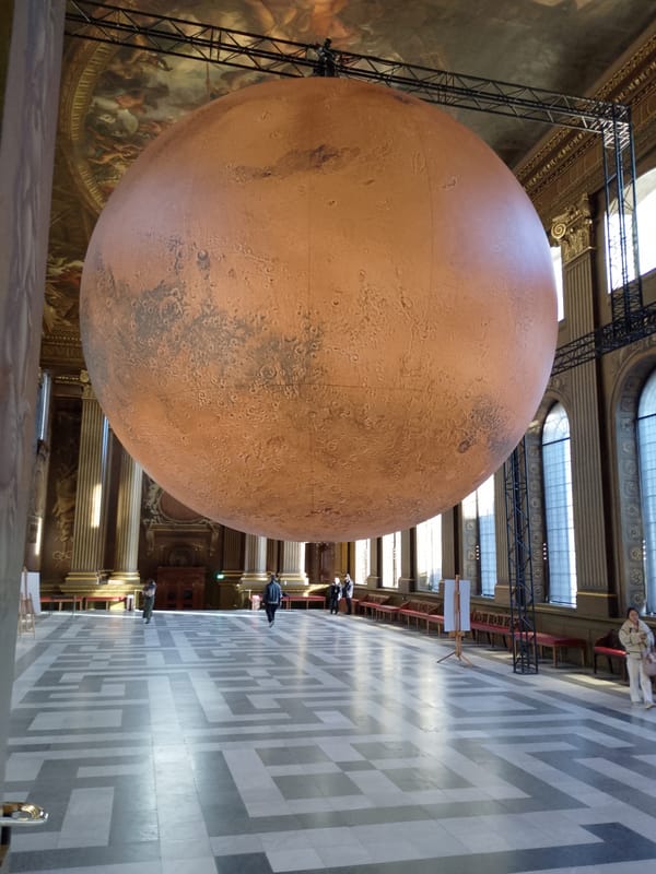Painted Hall-Old Royal Naval College "Mars in the Painted Hall"